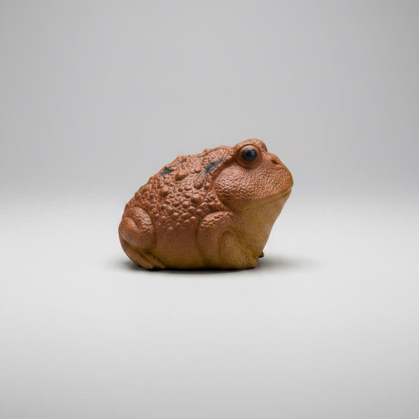 “Toad tea decor for gongfu tea ceremony”