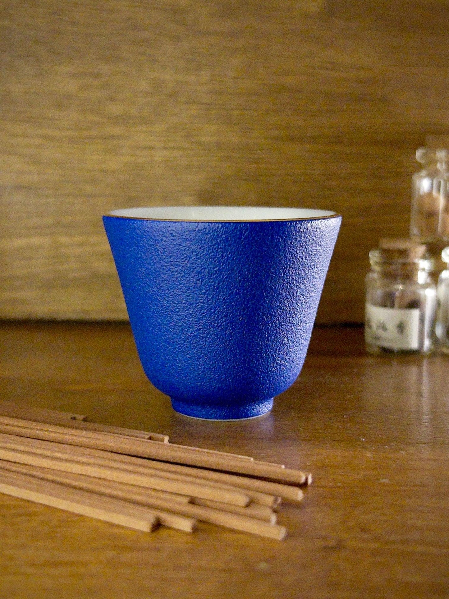 “Silent Cobalt” Tea Cup piala 45ml - 70ml