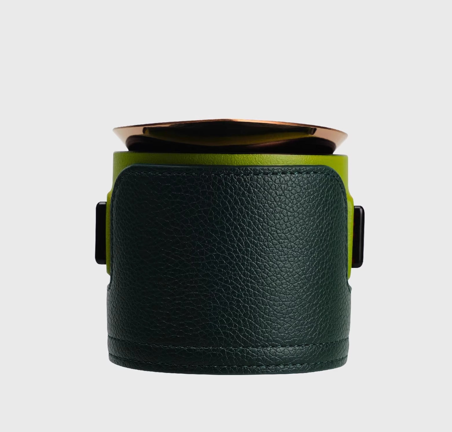 Elegant Tea Ceremony Set in Leather Cases
