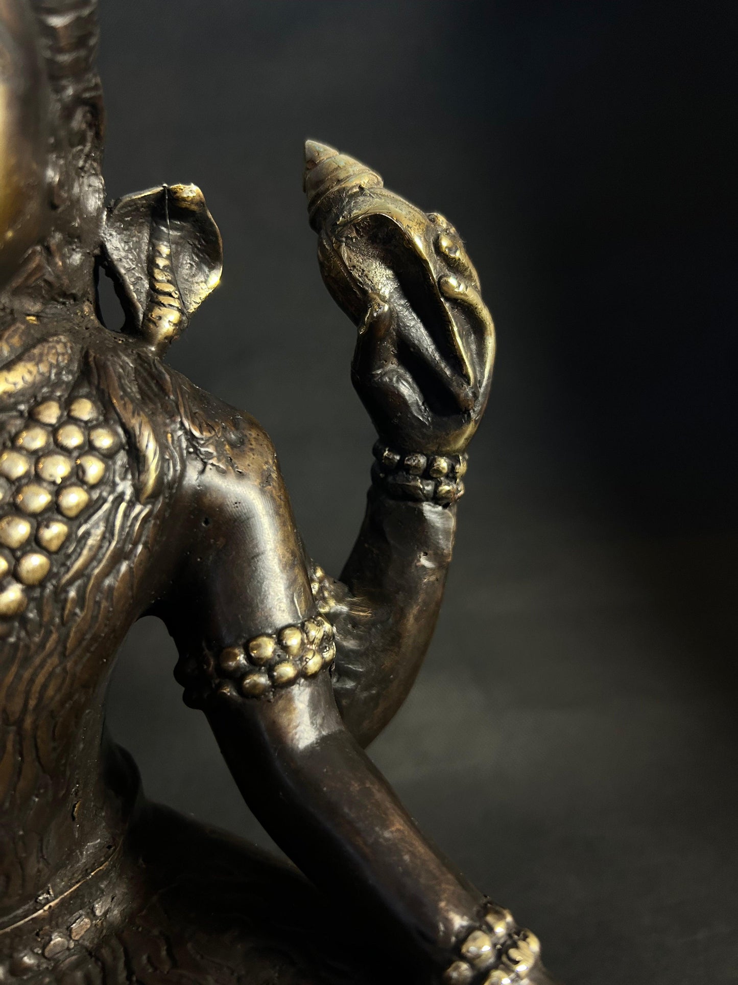 Divine Shiva Bronze Statue - Gaba Tea House