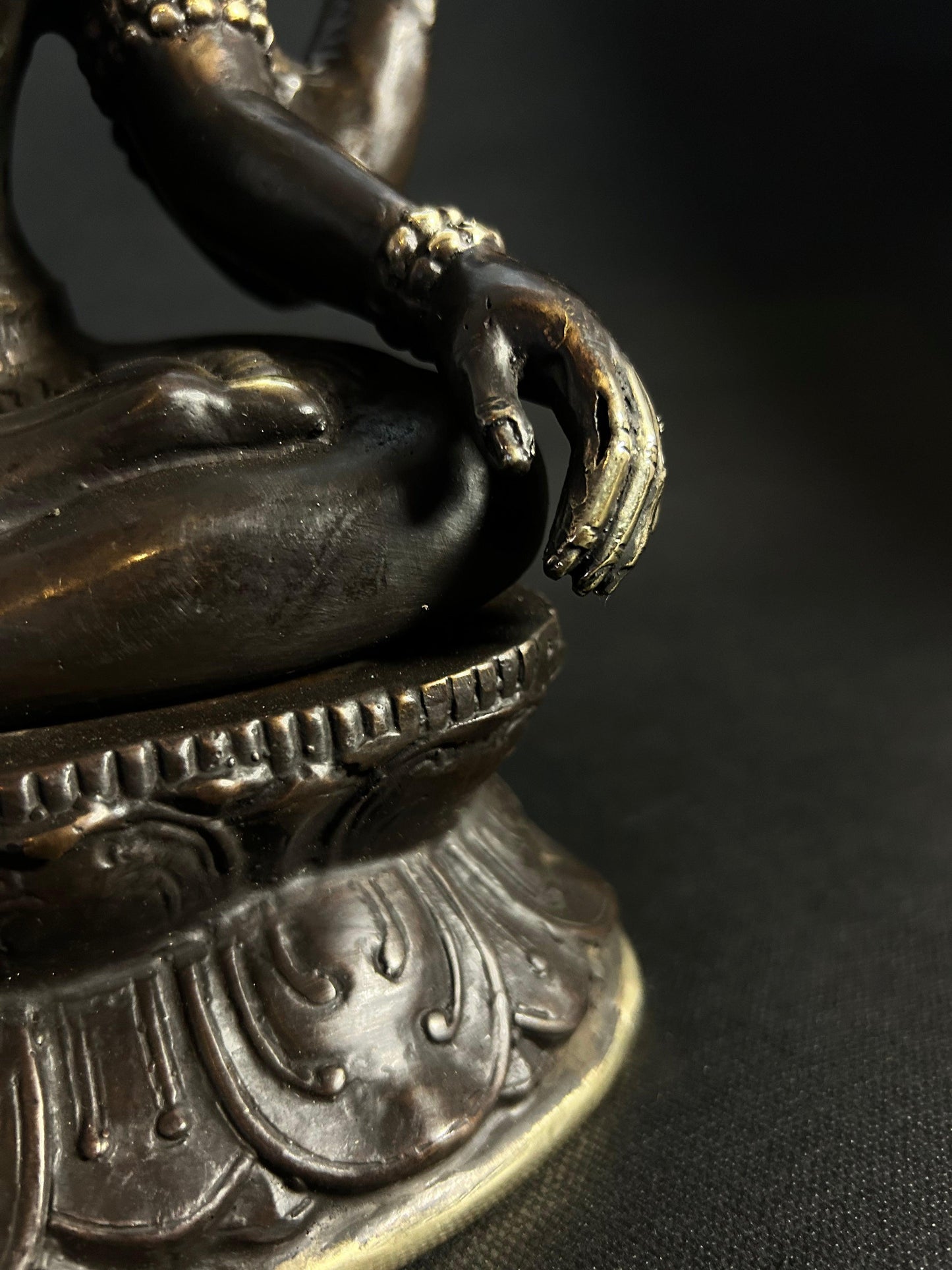 Divine Shiva Bronze Statue - Gaba Tea House