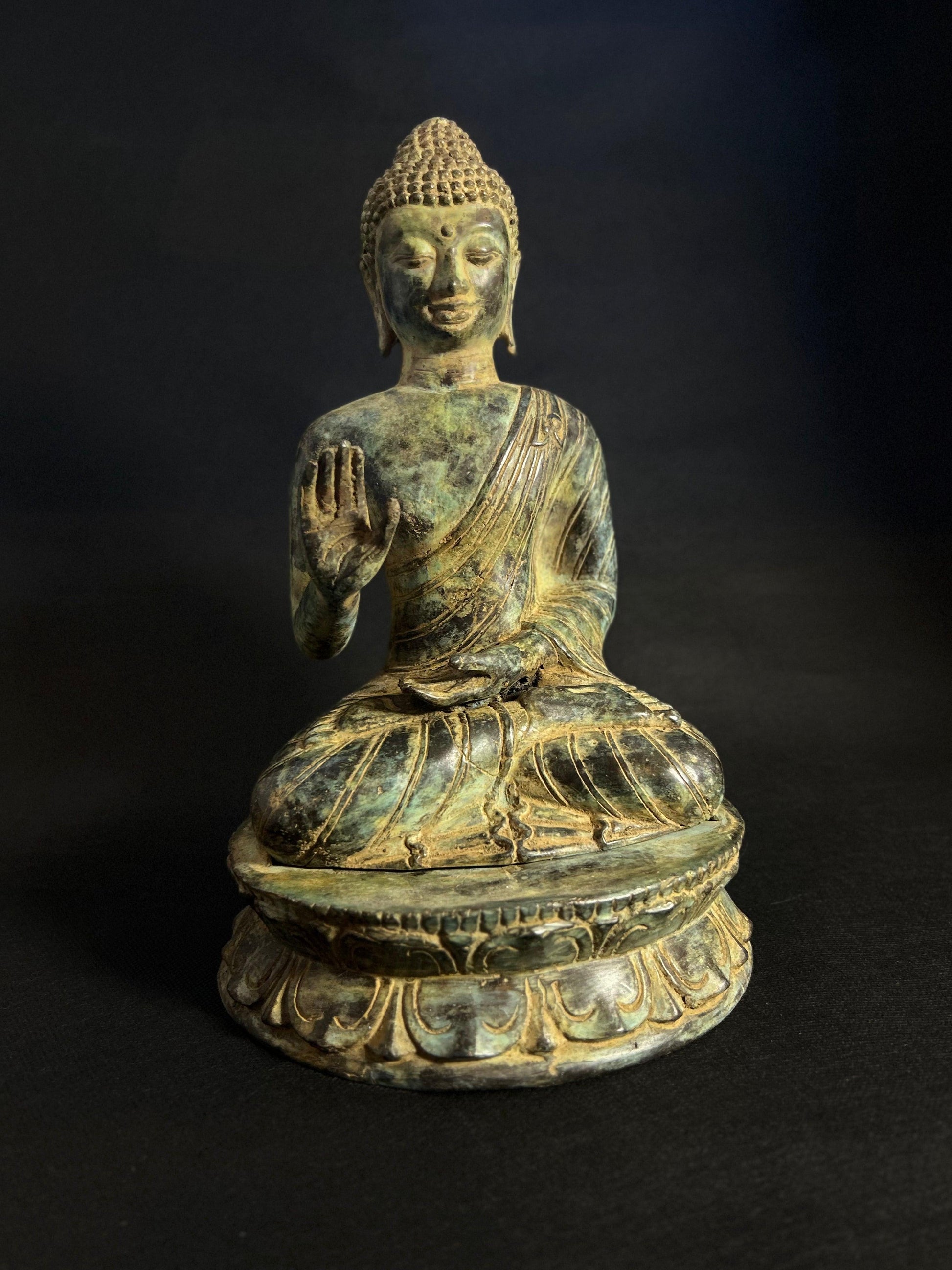 Eternal Serenity Buddha Sculpture - Gaba Tea House