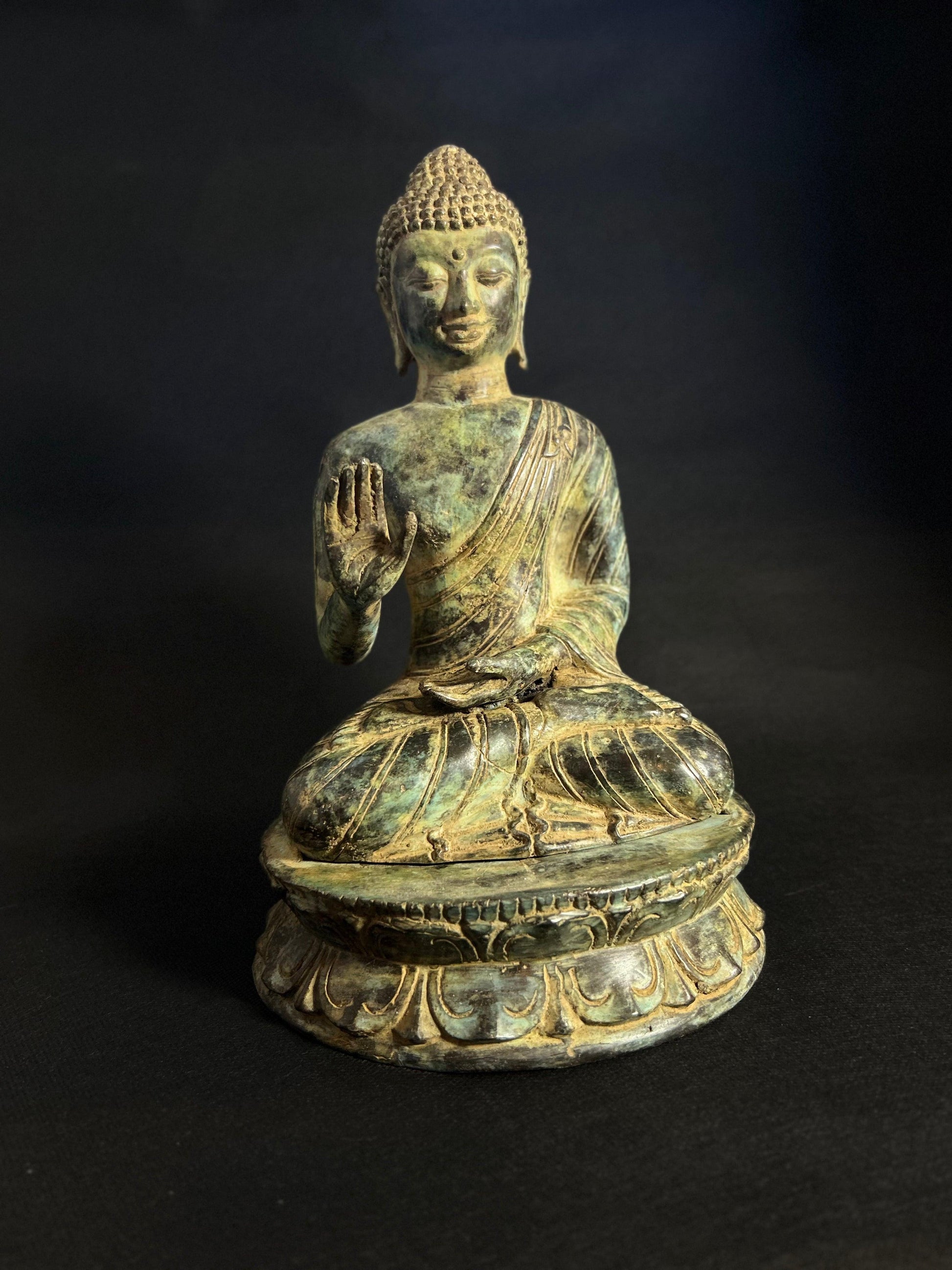 Eternal Serenity Buddha Sculpture - Gaba Tea House