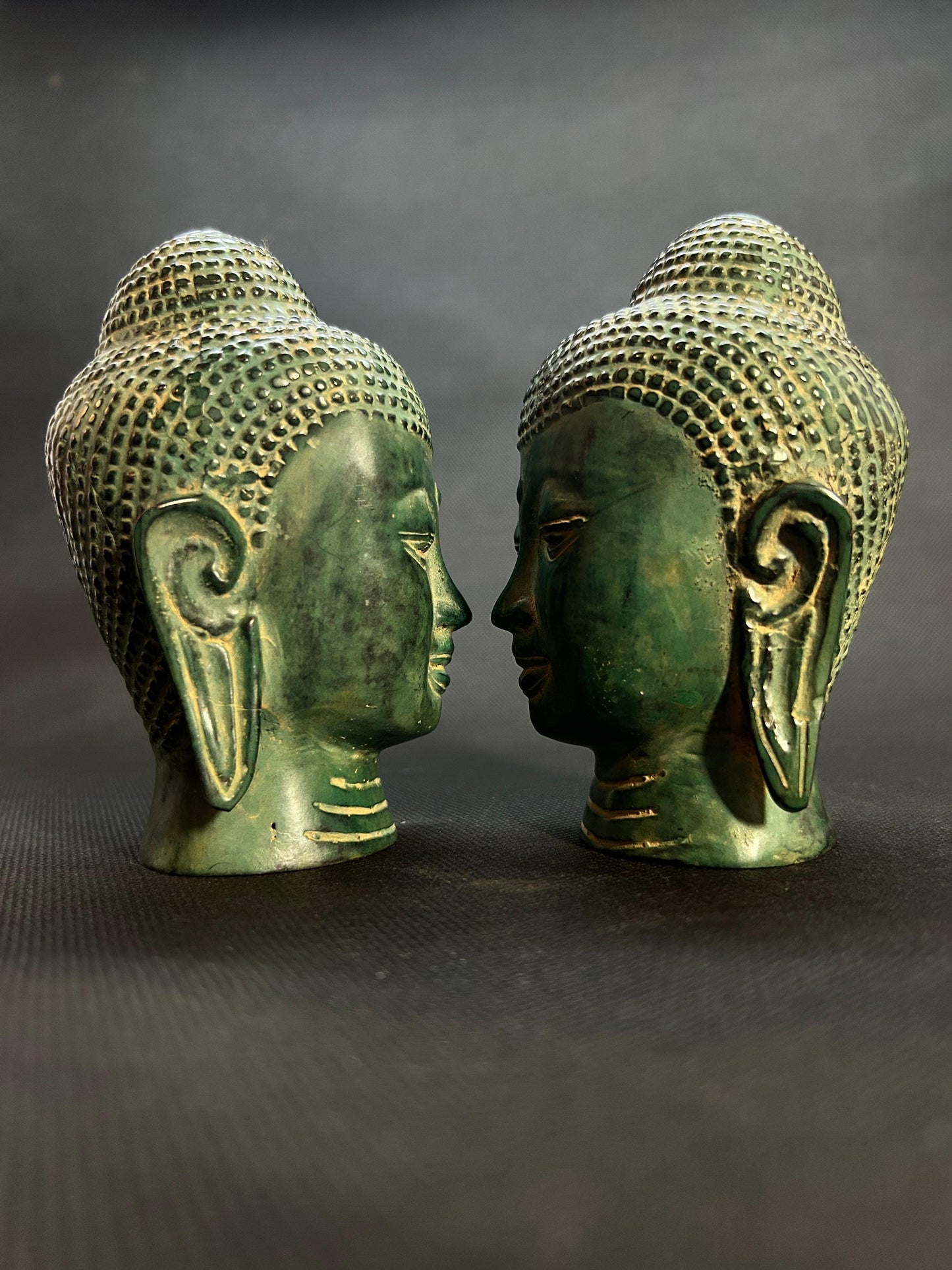 Tranquil Essence: Intricately Designed Buddha Head Sculpture - Gaba Tea House