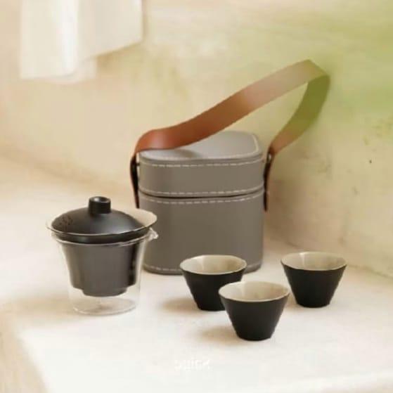 Compact Serenity Gaiwan Set - Gaba Tea House