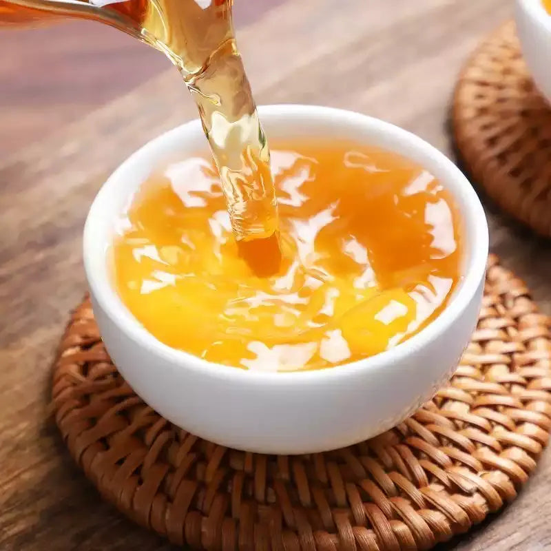 Aged Tangerine Peel White Tea Mini Cakes – Fuding Gongmei Shoumei, Premium Chenpi White Tea