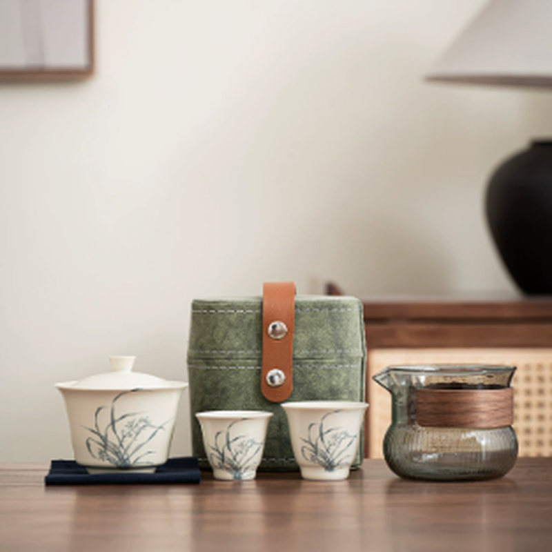 Grass Breeze Gaiwan Travel Set