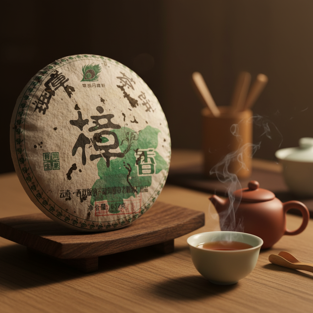 Banzhang Raw Puer — Authentic Aged Sheng Puer with Camphor Aroma