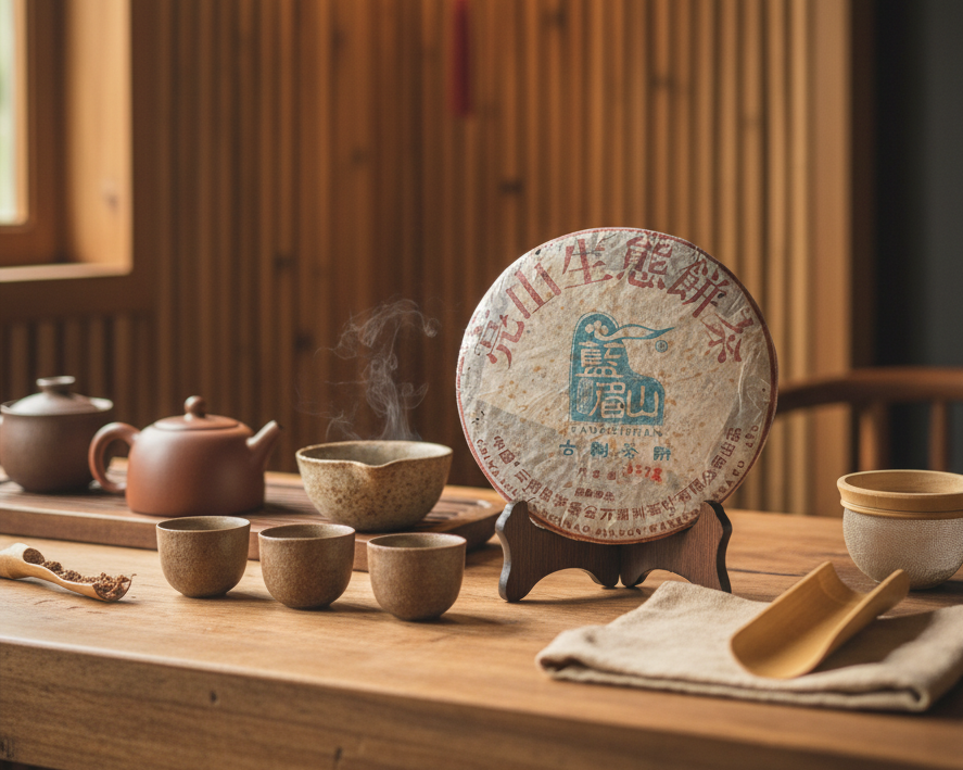 Shu Puer Lan Mei Shan 2006 y.o Tea